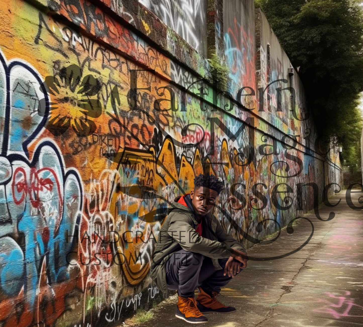 Black men clipart - Urban City