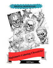 Load image into Gallery viewer, Nightmare Coloring Chronicles
