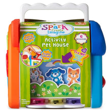 Load image into Gallery viewer, Spark Activity Pet House, Shape Sorter, 6 Activities, 5 Pcs, Ages 12M+
