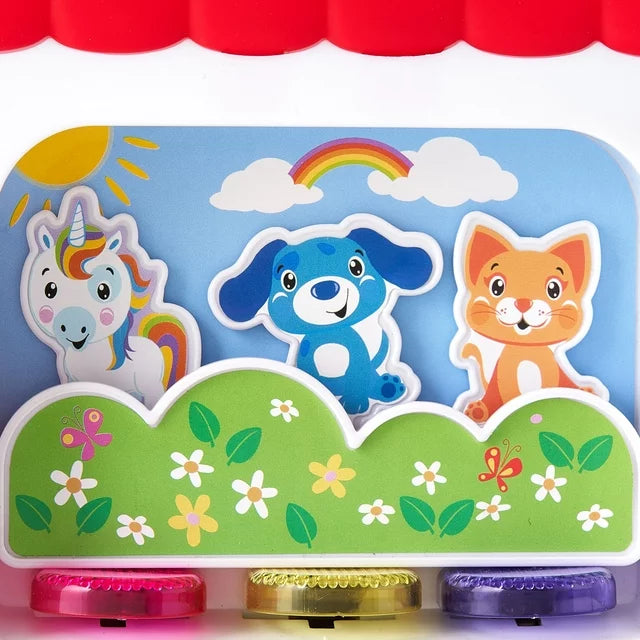 Spark Activity Pet House, Shape Sorter, 6 Activities, 5 Pcs, Ages 12M+