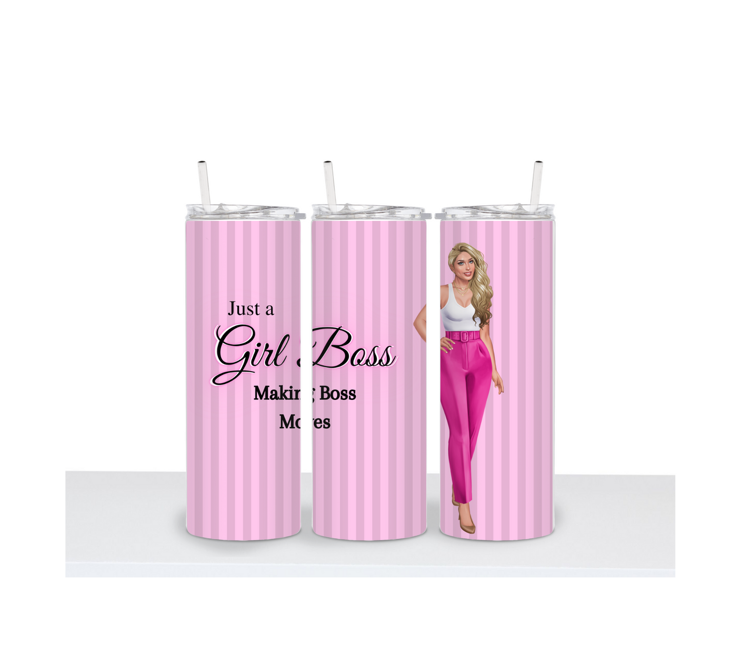Girl Boss Tumbler Wrap