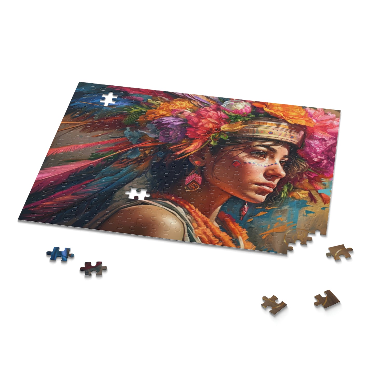 Young Maiden with Rainbow Headpiece Puzzle