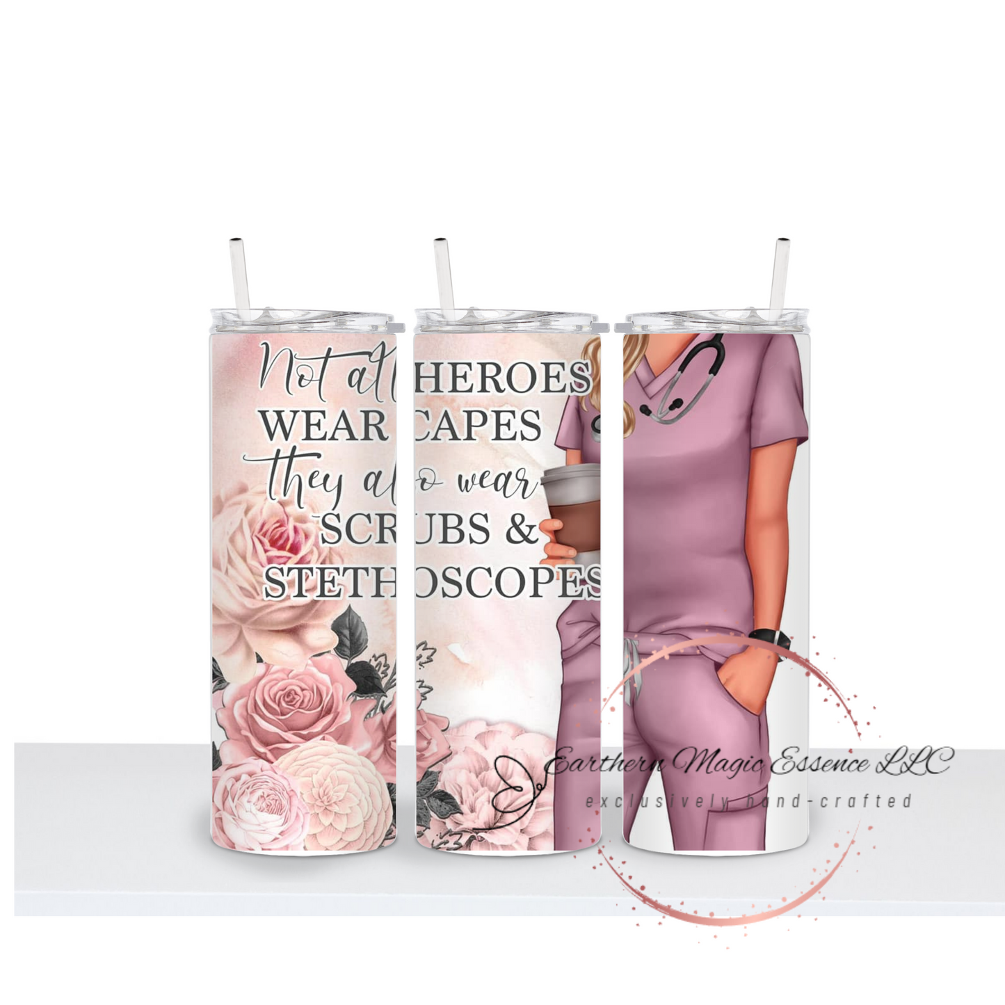Custom Nurse Hero 20 oz Tumbler