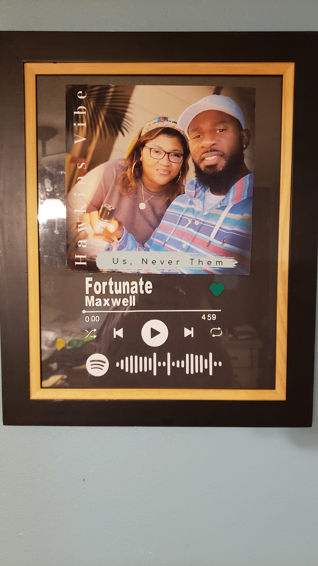 Personalized Music Frame