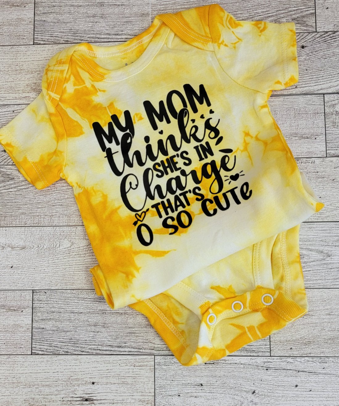 My Mom Thinks She's In Charge Onesie