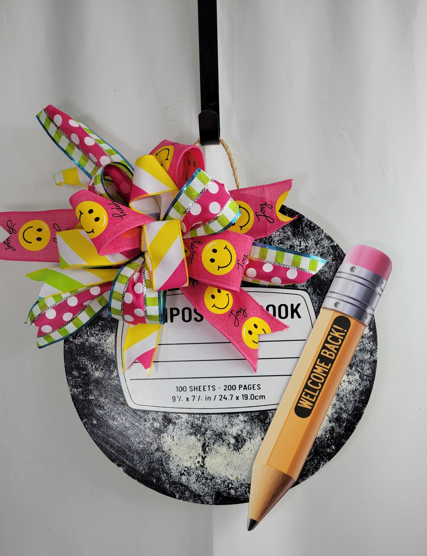 Composition Book Door Hanger