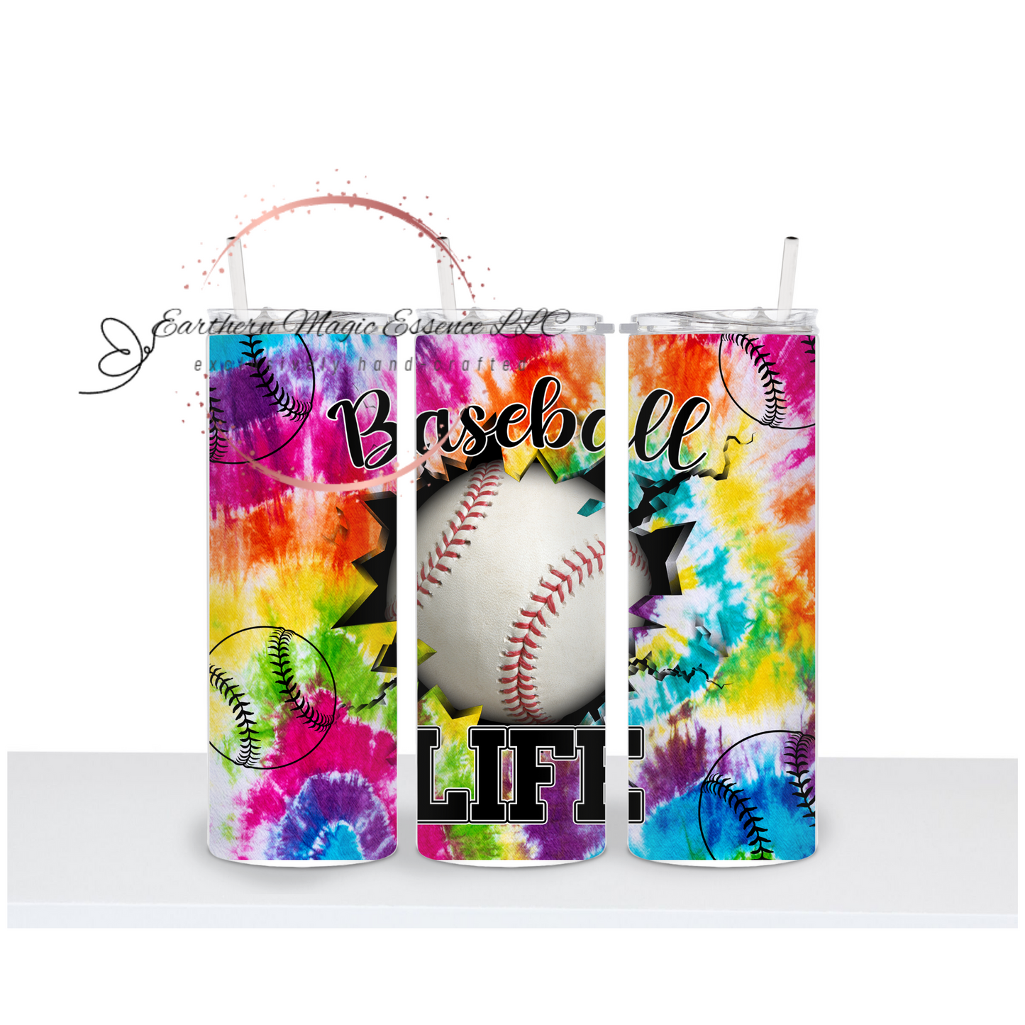 20 oz Baseball Life Tumbler
