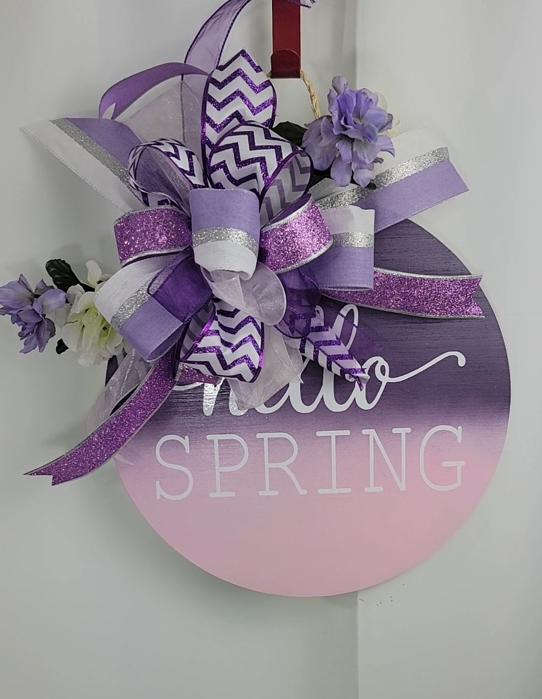 Hello Spring Door Hanger