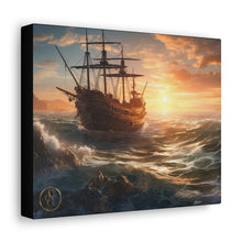Load image into Gallery viewer, Sailing the High Seas Canvas Print
