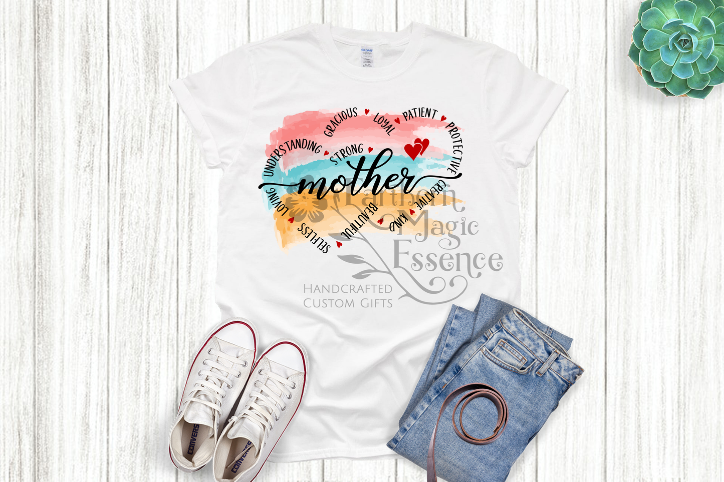 Watercolor Mother T-shirt