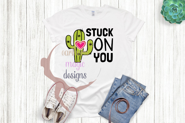 Stuck On You Valentine T-shirt