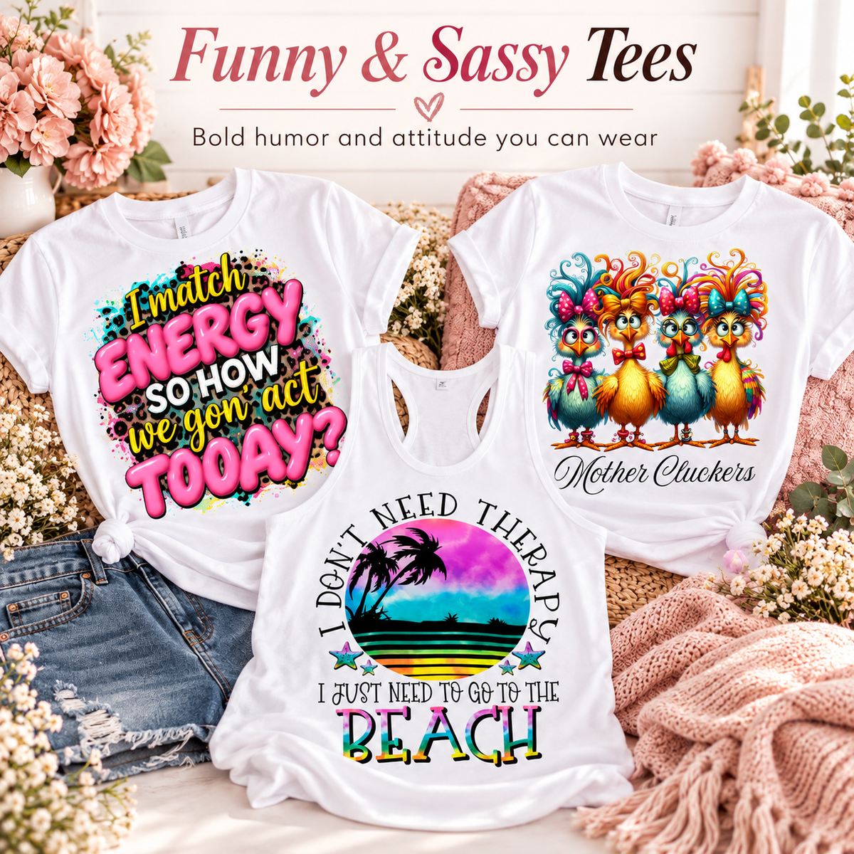 Funny and Sassy Tees