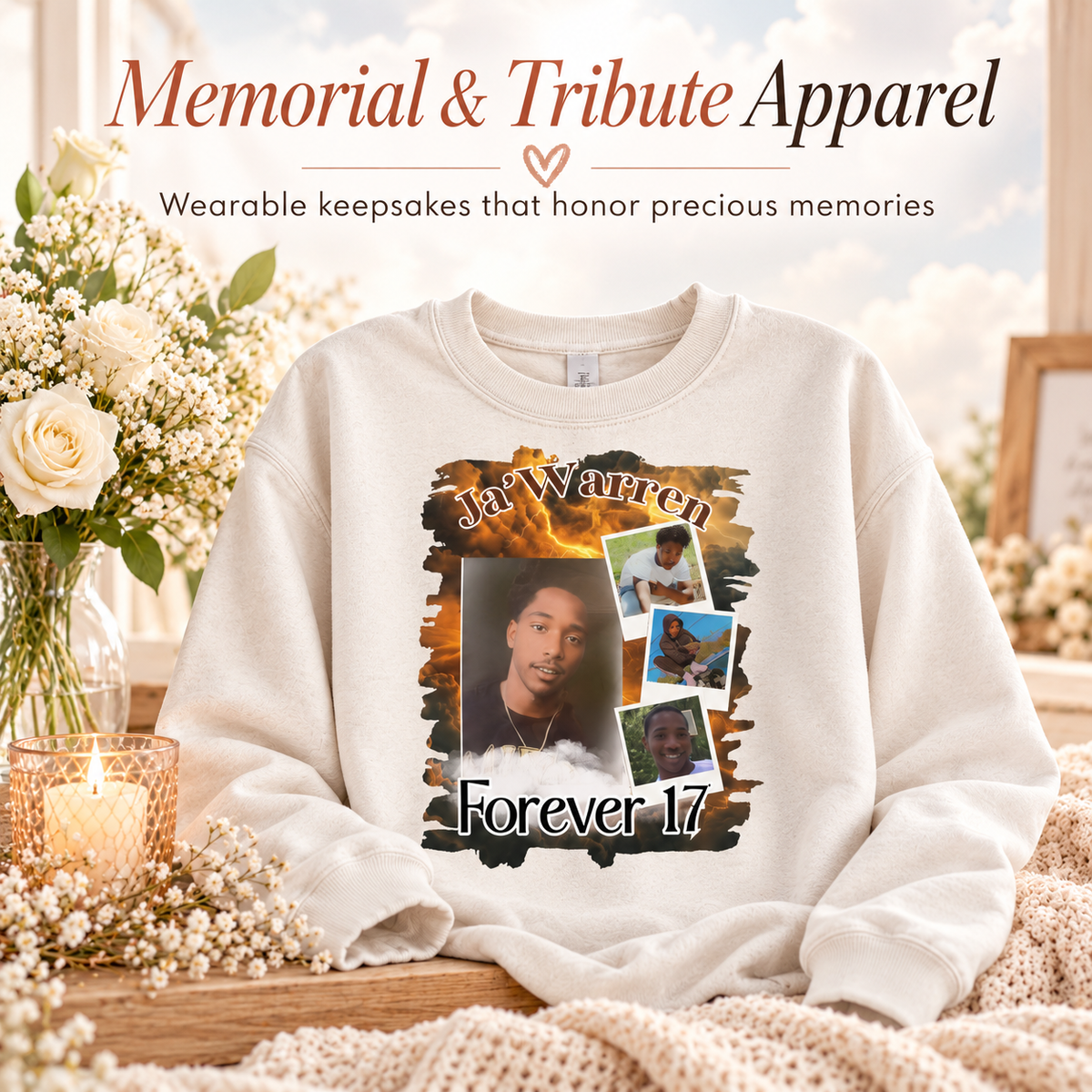 Memorial and Tribute Apparel