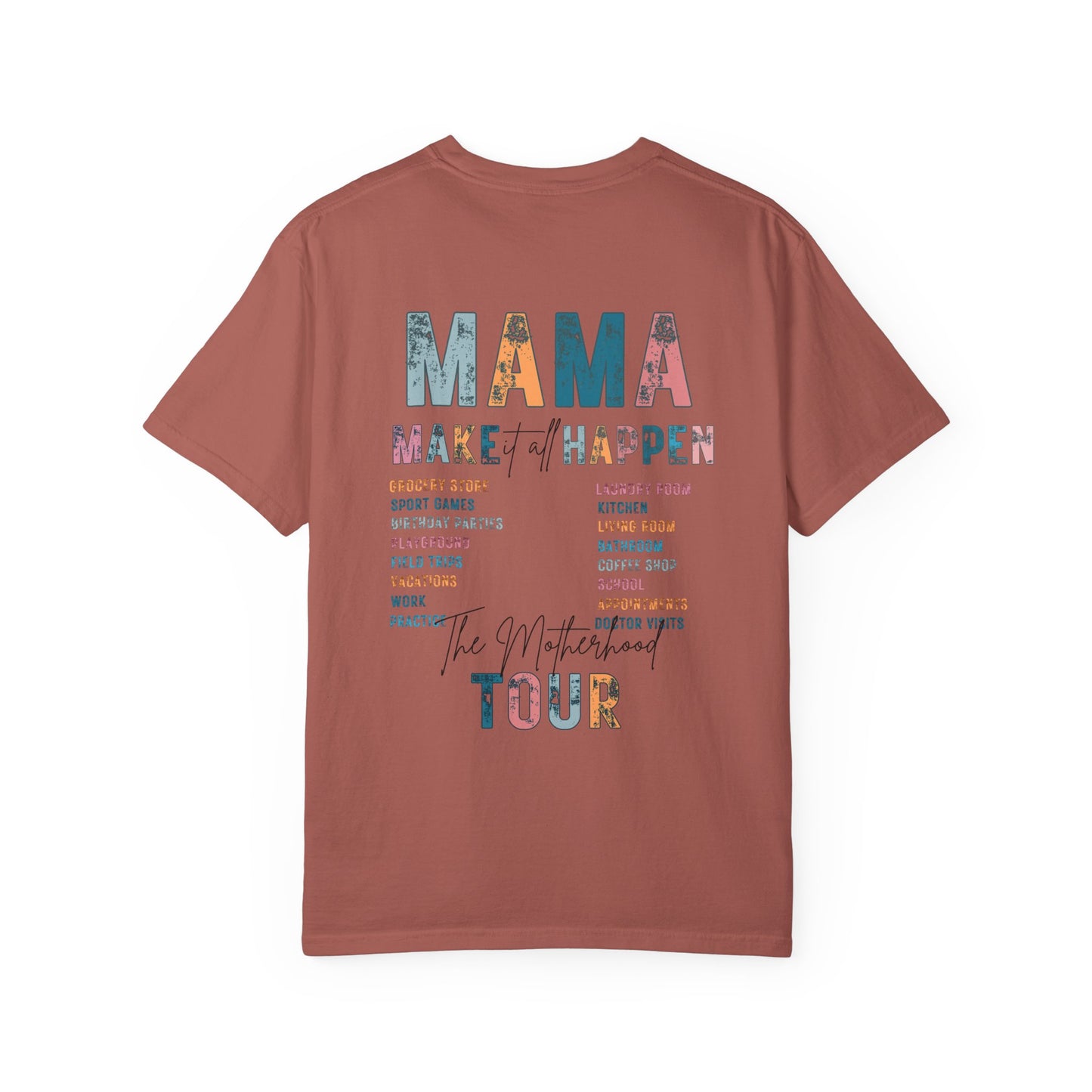 Mama Tour Unisex T-Shirt, Mother's Day Gift,  Mom Life Tee, Casual Summer Style