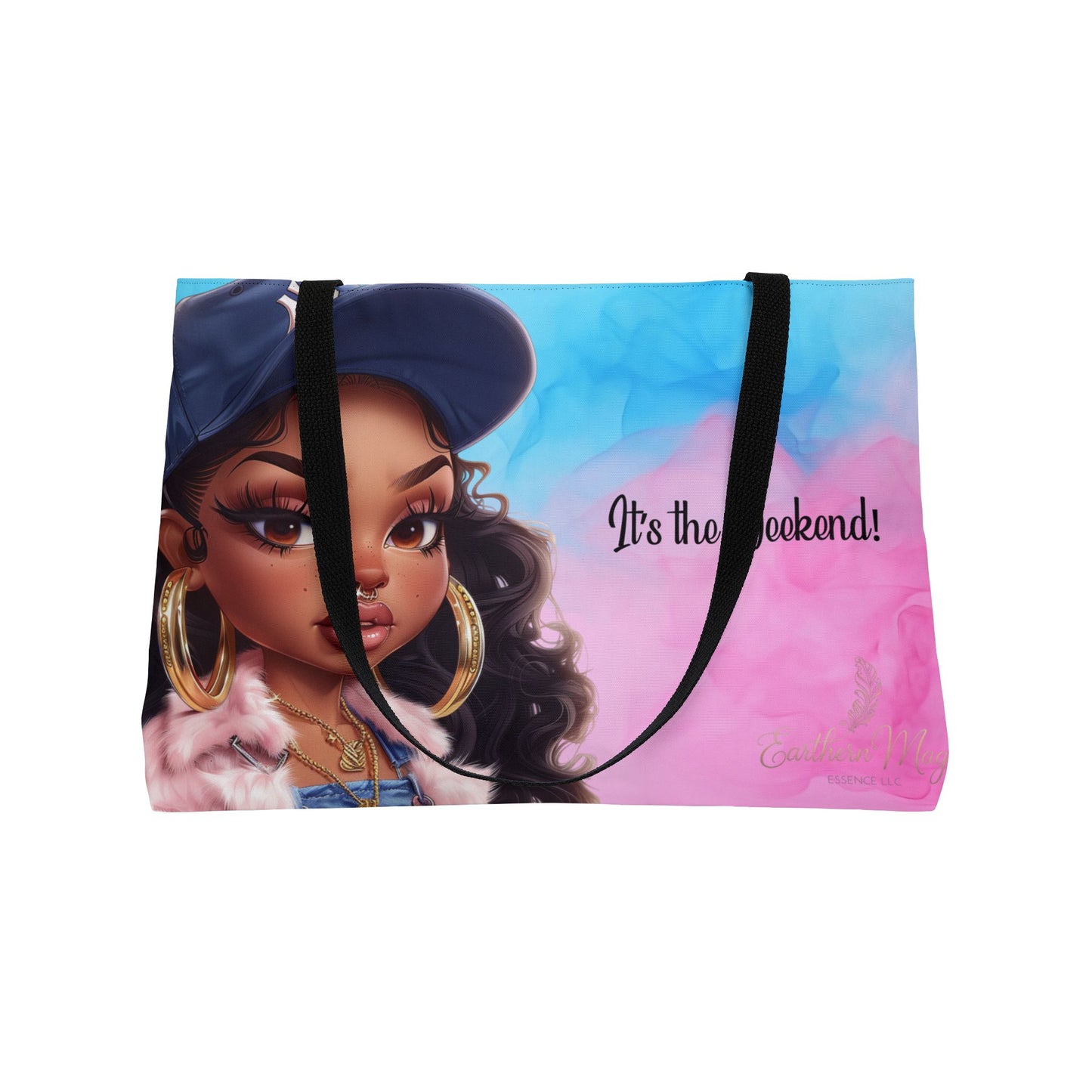 African American Weekender Tote Bag