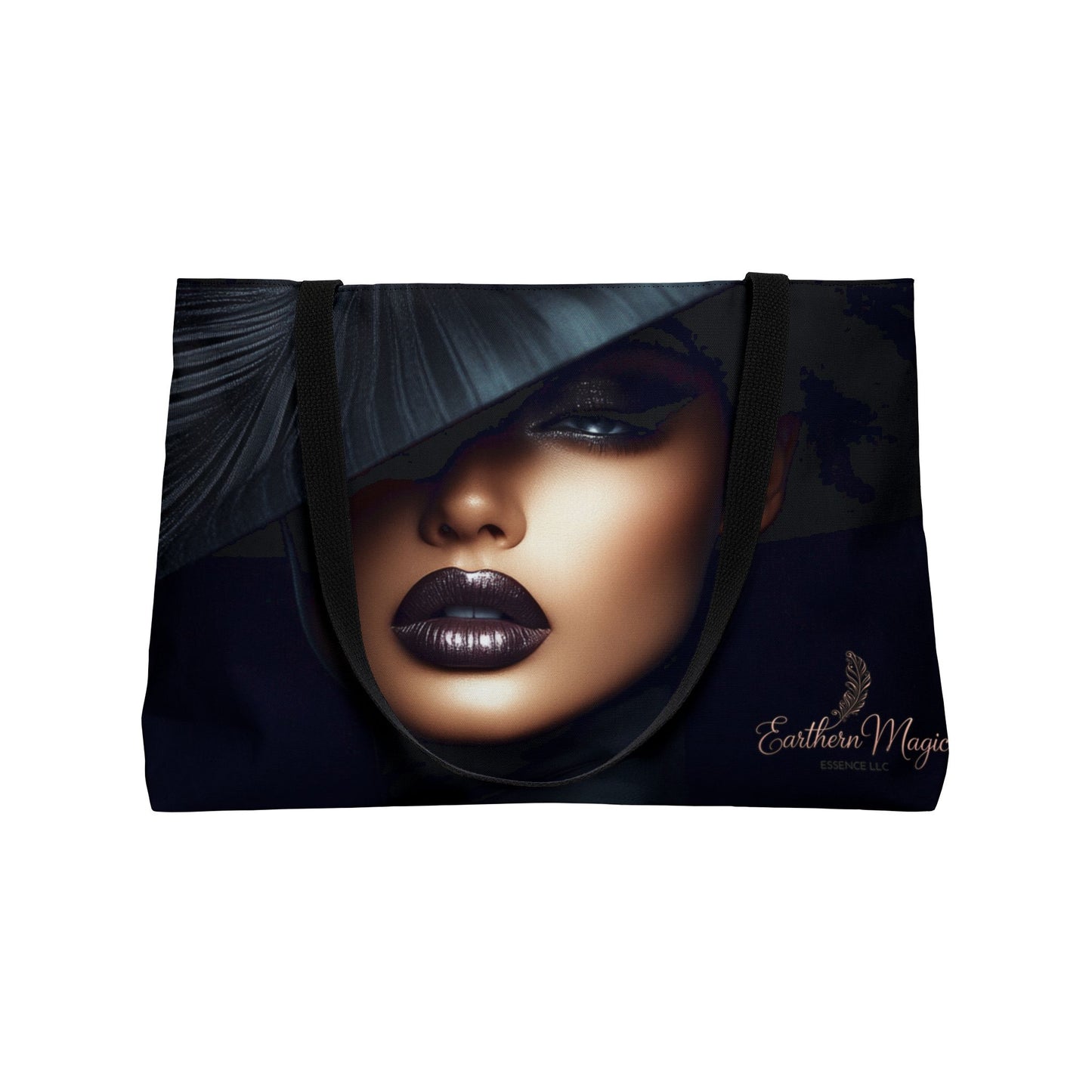 Woman Sophisticated Weekender Tote Bag