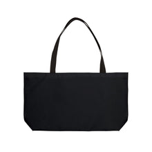 Load image into Gallery viewer, Black Sophistication Weekender Tote Bag
