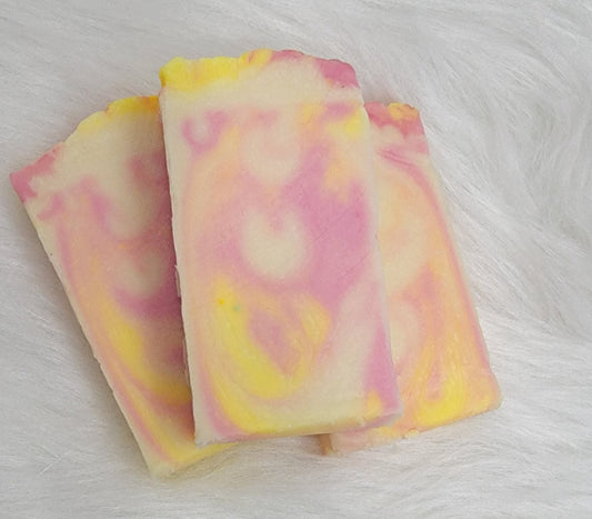 Raspberry Lemonade Handmade Soap