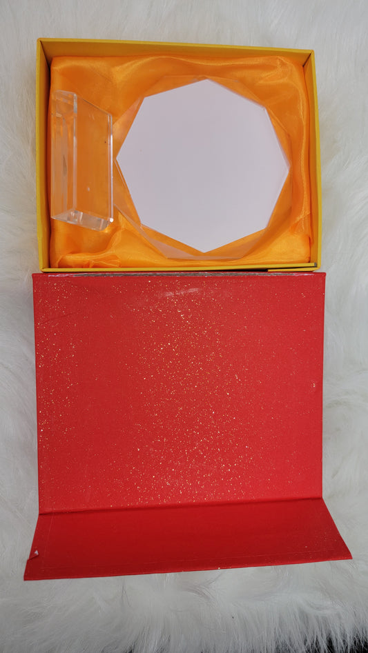 Crystal Photo Frame Sublimation Blank Crystal Tabletop Decor