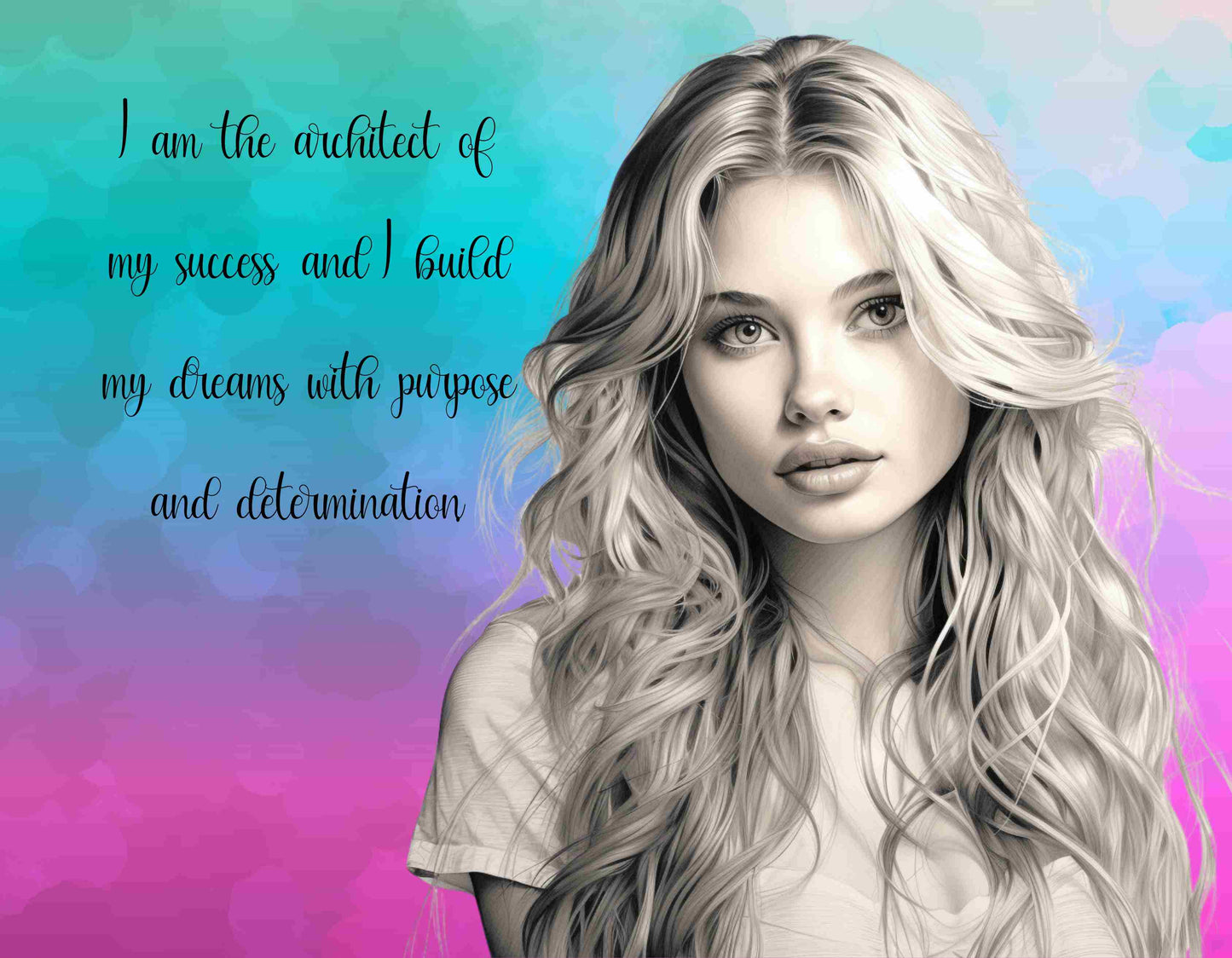 2025 Calendar She Speaks Affirmations