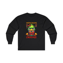 Load image into Gallery viewer, Grumpy Duck - Merry Ducking Christmas Unisex Ultra Cotton Long Sleeve Tee
