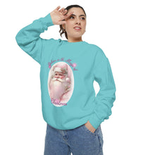 Load image into Gallery viewer, Pink Santa Christmas Wishes Sweatshirt
