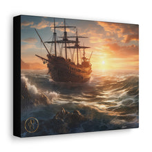 Load image into Gallery viewer, Sailing the High Seas Canvas Print
