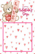 Load image into Gallery viewer, Jumbo Valentines 11x17 Card Templates
