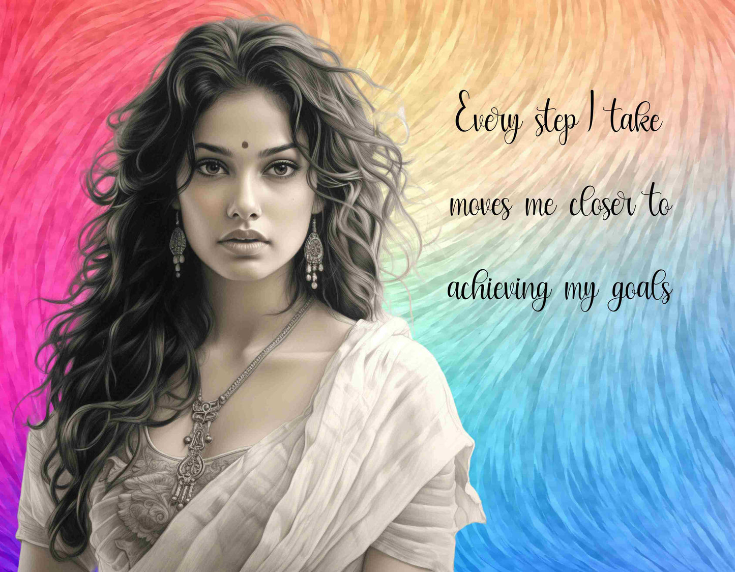 2025 Calendar She Speaks Affirmations