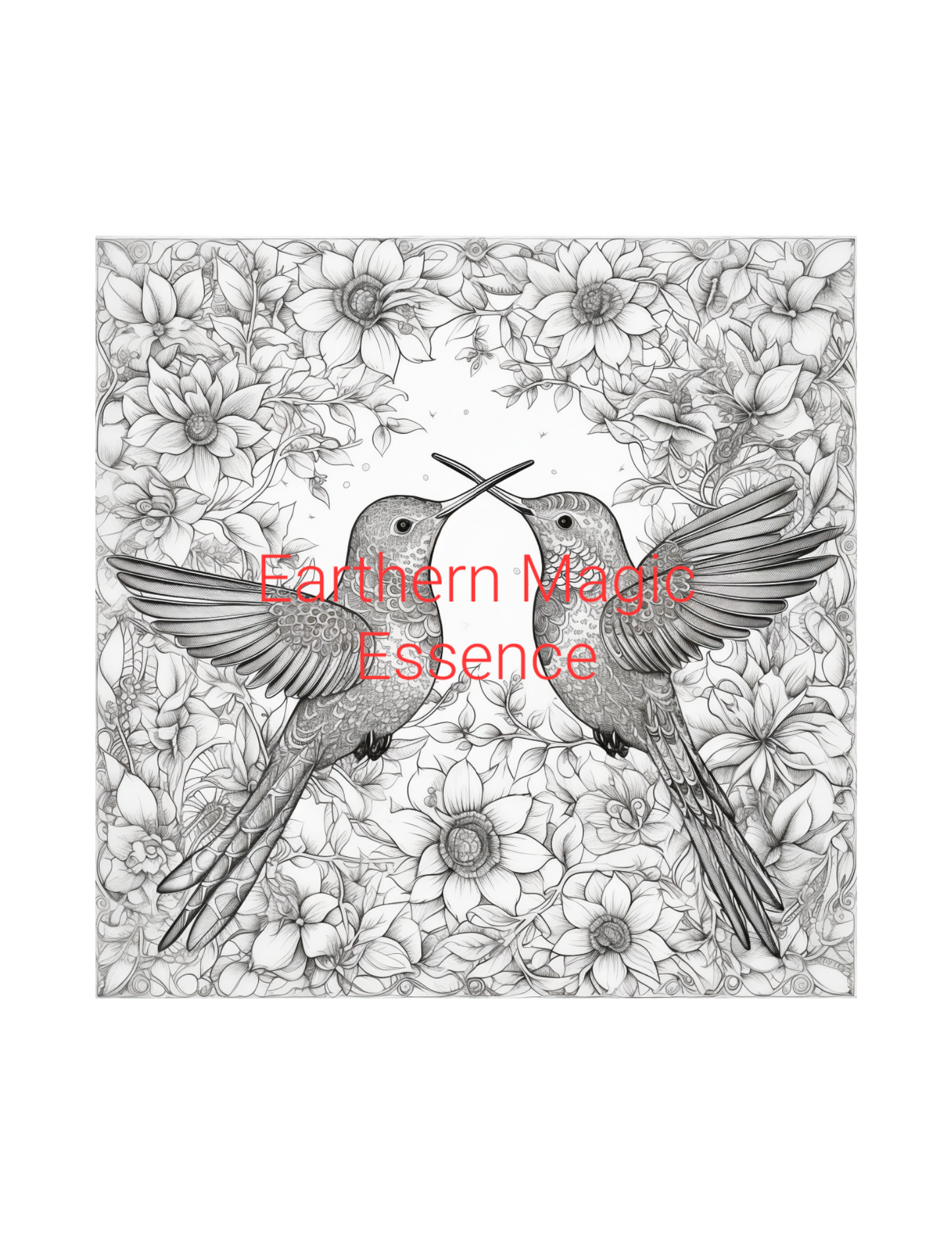 Nature's Harmony; Adult Coloring Book