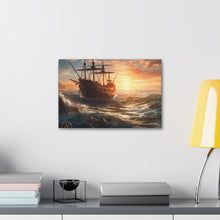 Load image into Gallery viewer, Sailing the High Seas Canvas Print
