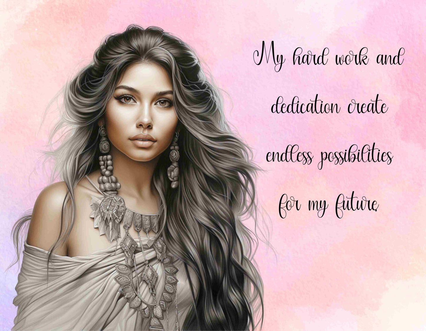 2025 Calendar She Speaks Affirmations