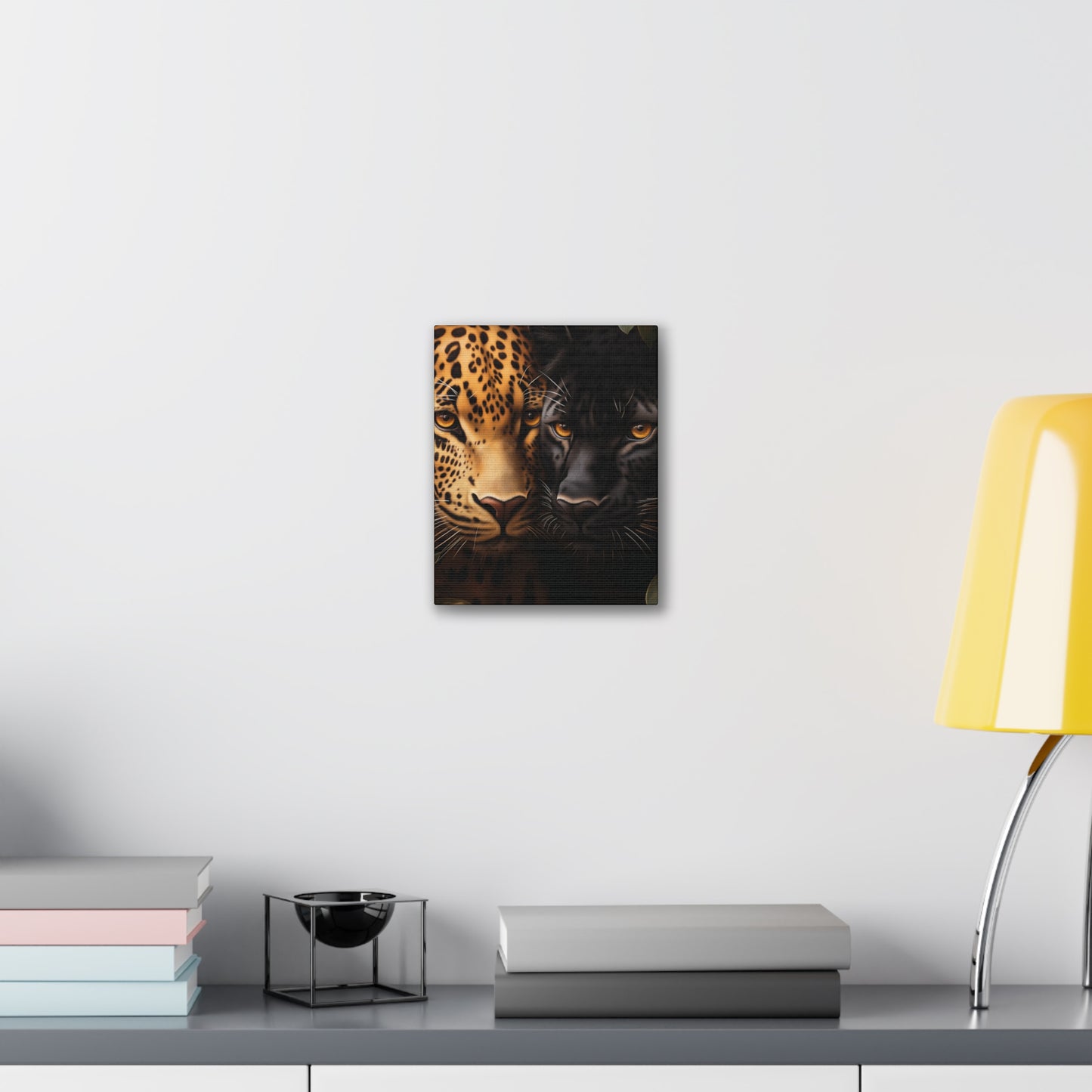 Canvas Wall Art - Majestic Leopards & Panthers Artwork