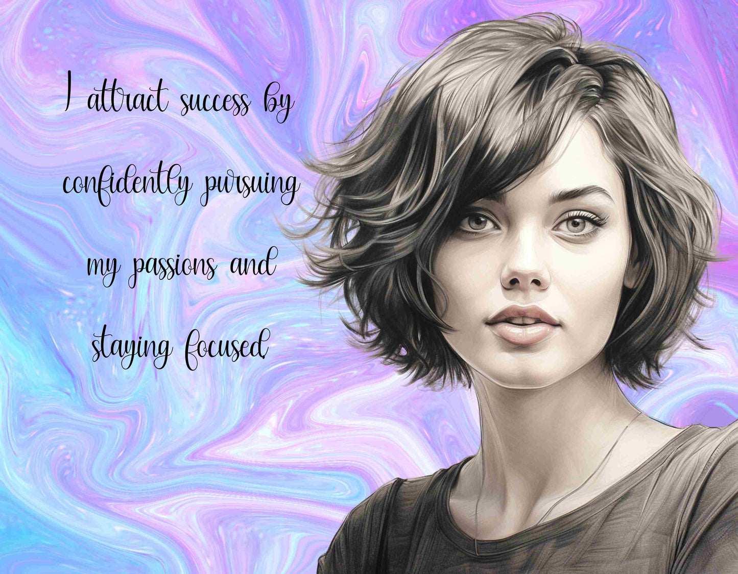 2025 Calendar She Speaks Affirmations