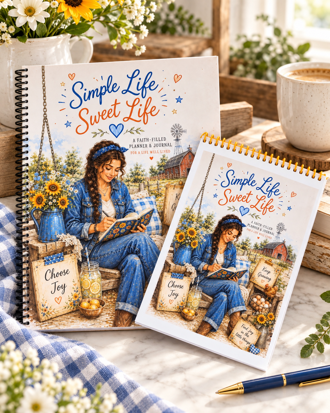 Ready-Made Spiral Notepad | Inspirational, Faith, Lifestyle & Everyday Designs