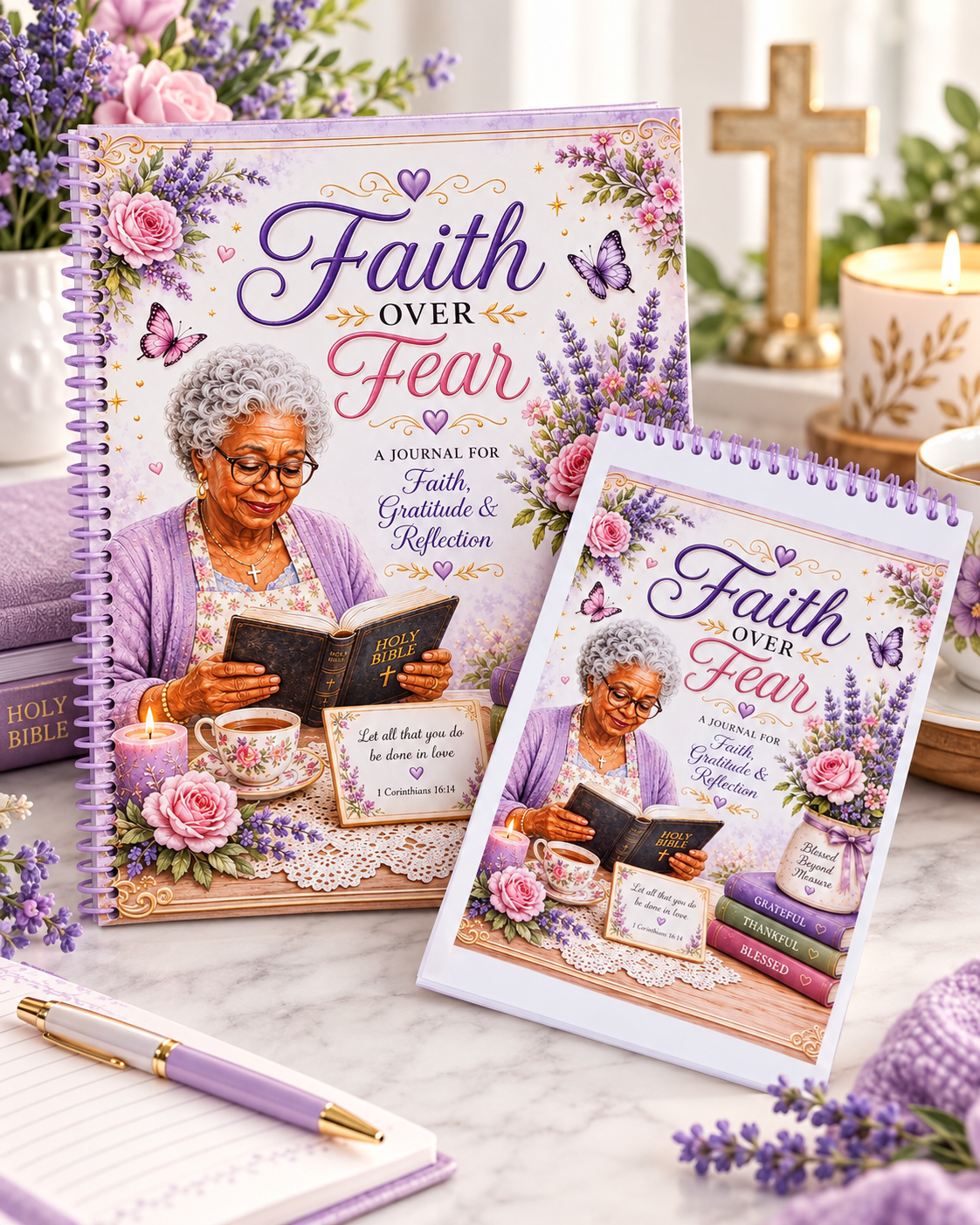 Ready-Made Spiral Notepad | Inspirational, Faith, Lifestyle & Everyday Designs