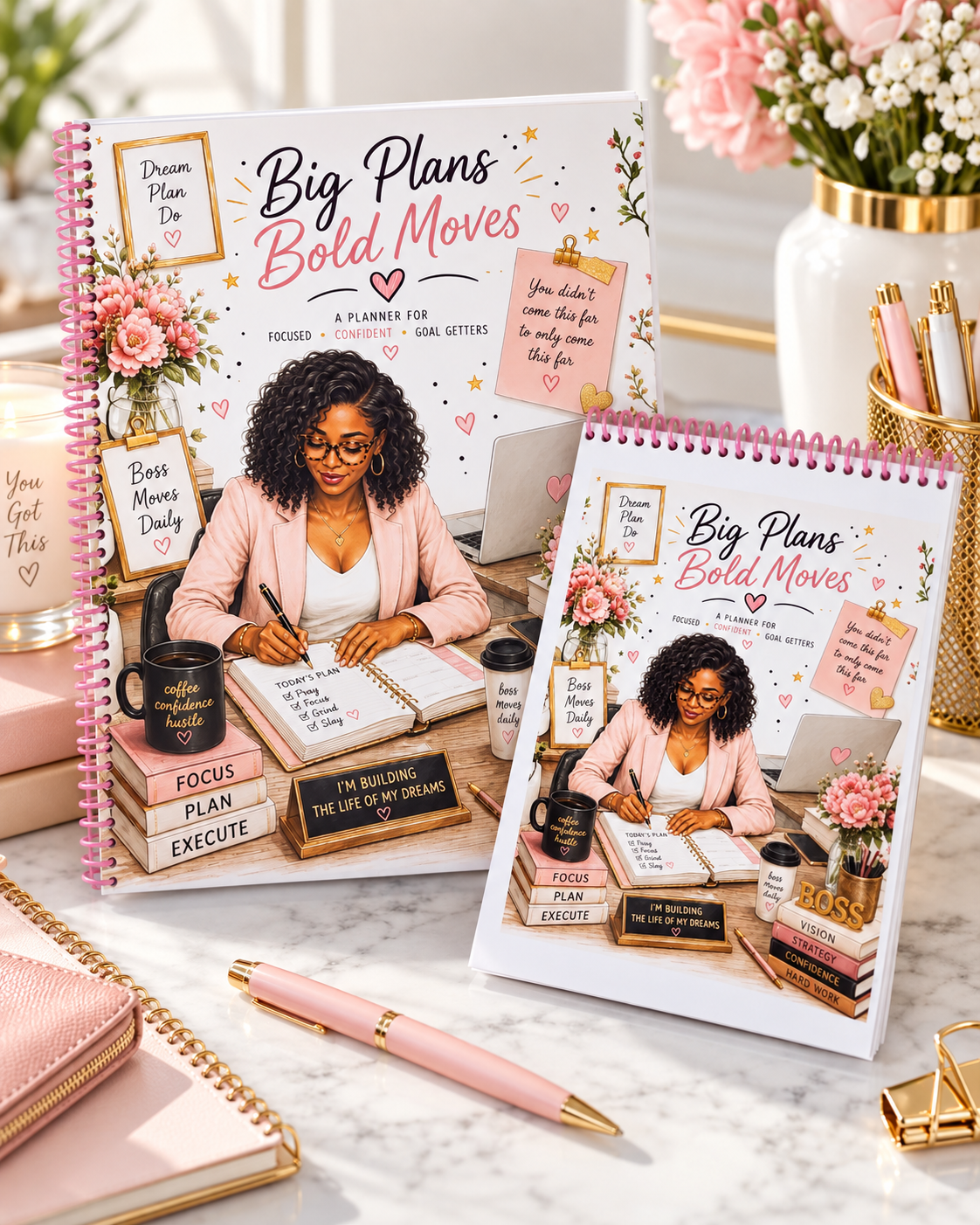 Ready-Made Spiral Notepad | Inspirational, Faith, Lifestyle & Everyday Designs