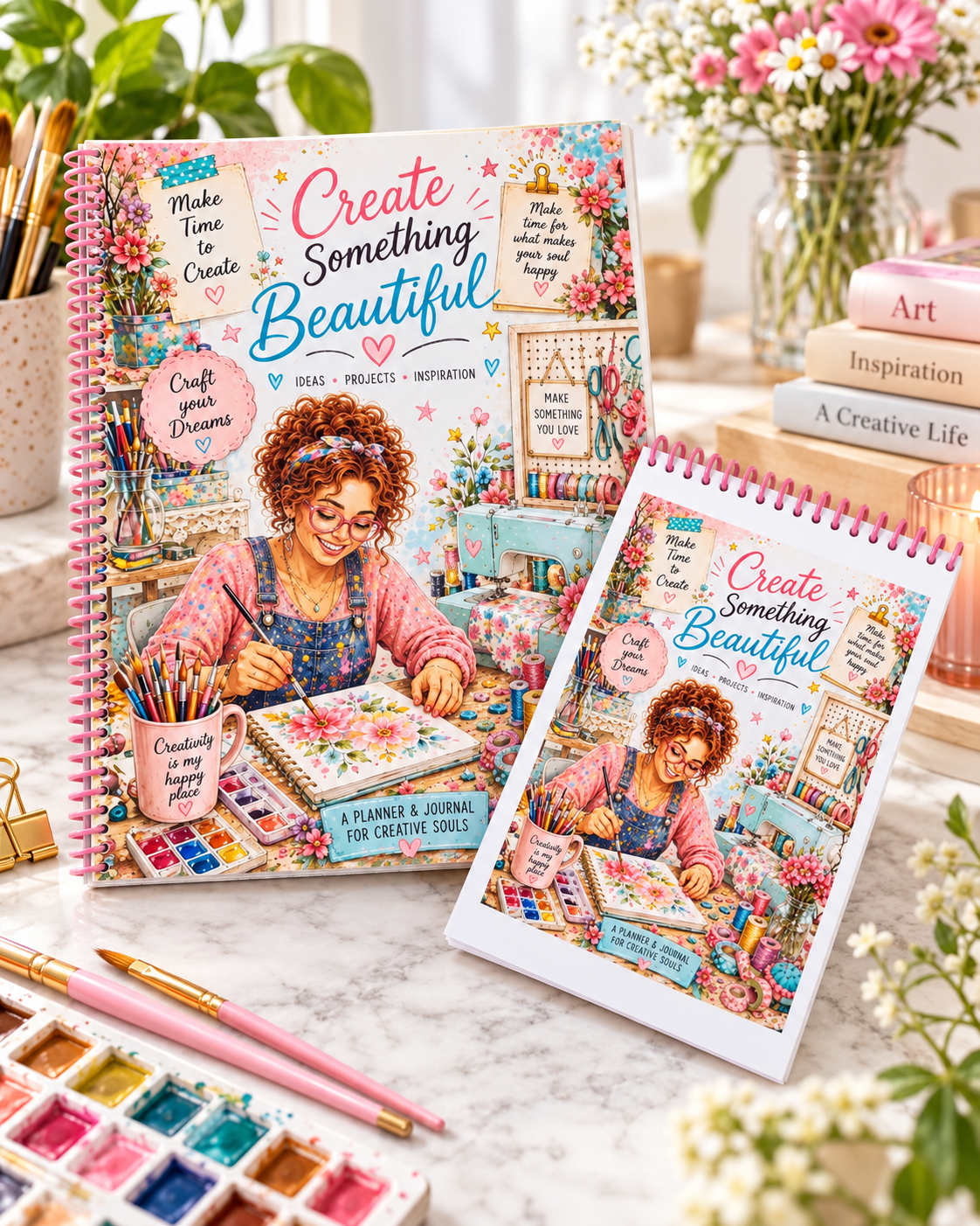 Ready-Made Spiral Notepad | Inspirational, Faith, Lifestyle & Everyday Designs