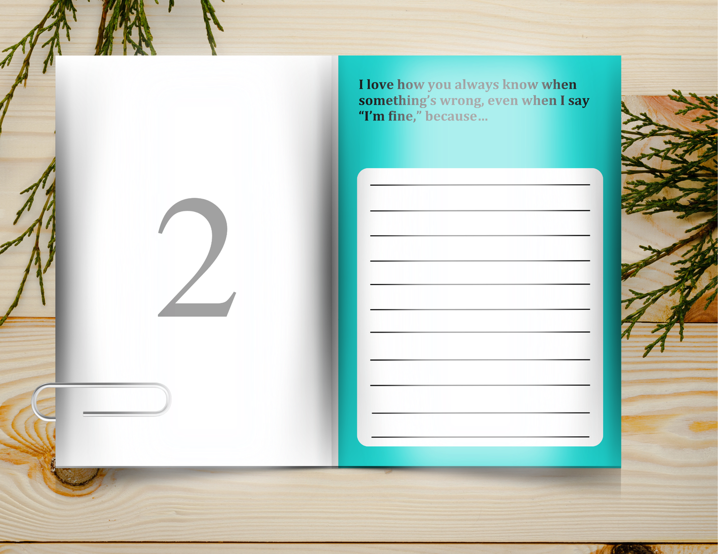 Because You're My Mom Journal