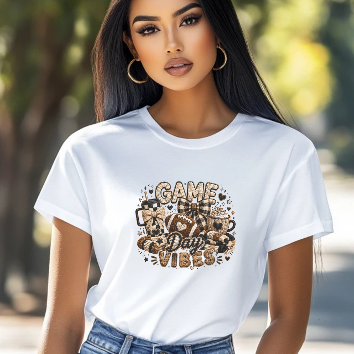 Game Day Vibes Graphic T-Shirt & Sweatshirt