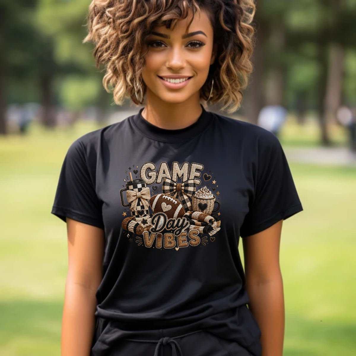 Game Day Vibes Graphic T-Shirt & Sweatshirt