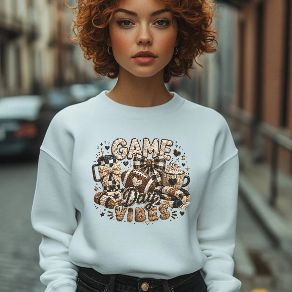Game Day Vibes Graphic T-Shirt & Sweatshirt