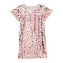 Load image into Gallery viewer, Girls Sequin Shift Dress
