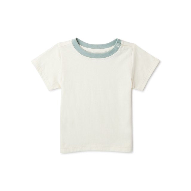 Baby Boy Short Sleeve T-Shirt & Overall Short Outfit Set, 2-Piece - 18 Month