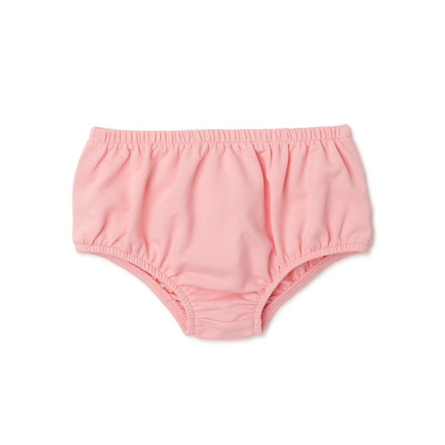 Baby Girl Pinafore Dress, Short Sleeve T-Shirt and Diaper Cover Outfit Set, 3-Piece Size 18 Mo