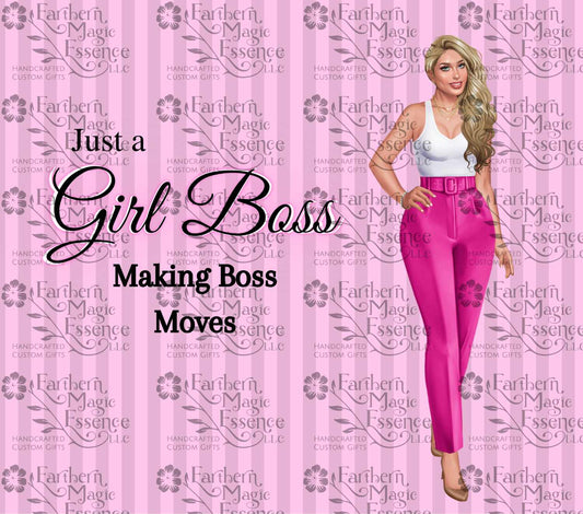 Girl Boss Tumbler Wrap