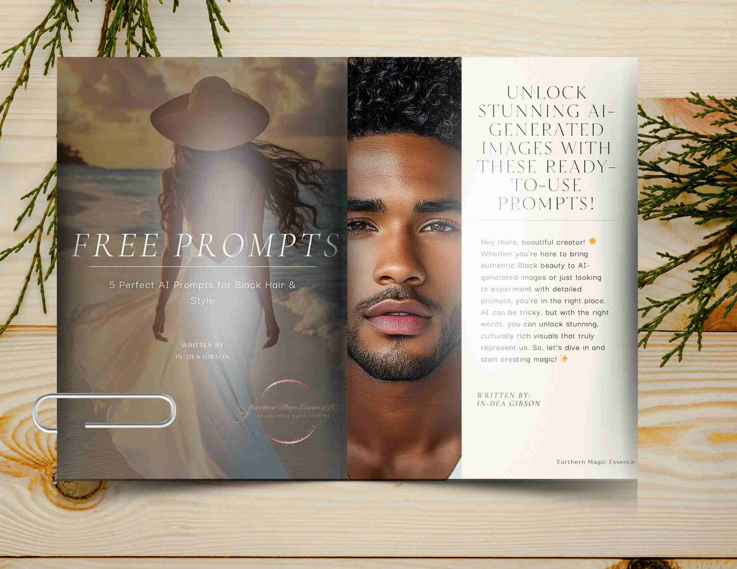 FREEBIE:  Five Prompts for African American Hair and Style