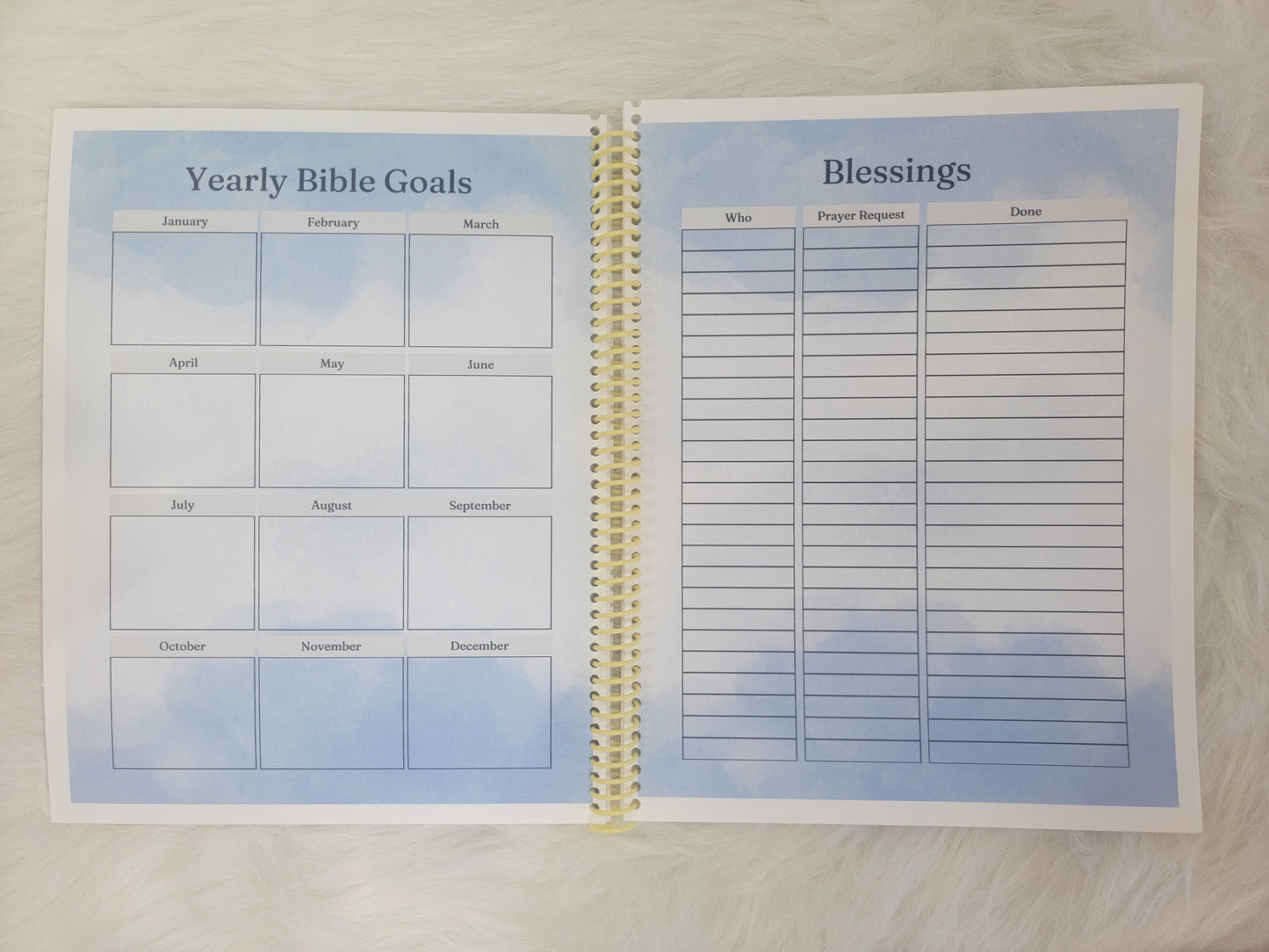 My Prayer Journal - Printed Version Spiral Bound