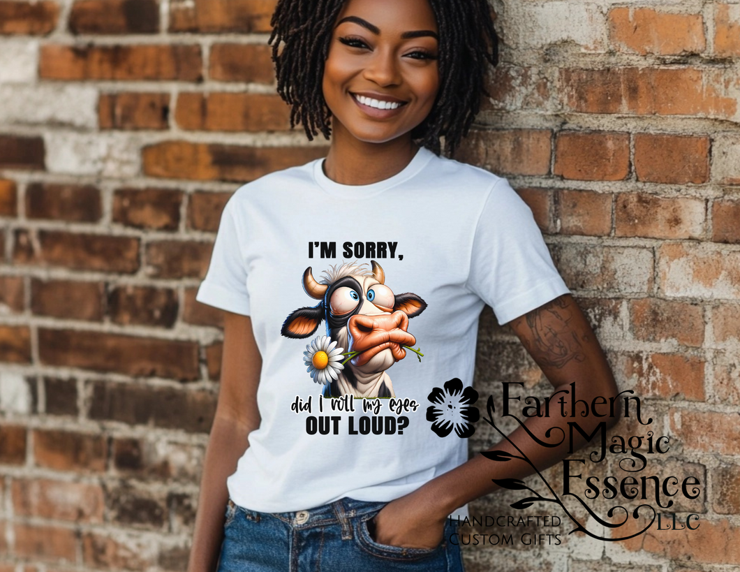 Funny Cow Sarcastic T-Shirt