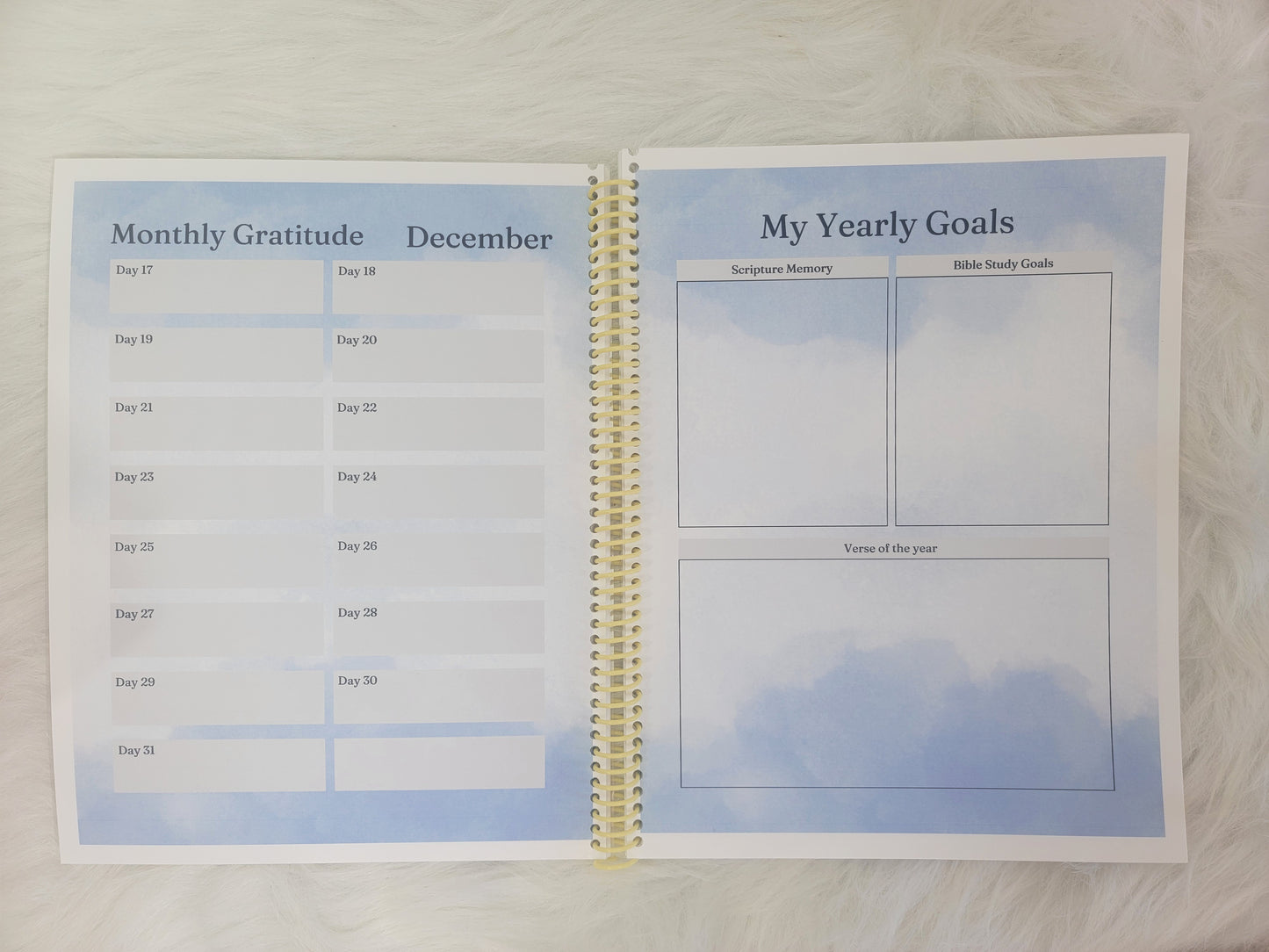 My Prayer Journal - Printed Version Spiral Bound